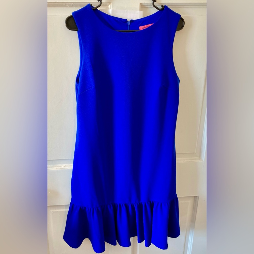 Betsey Johnson Vibrant Royal Blue Sleeveless Dress